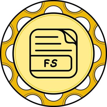 FS File Functional UI Design Asset vector