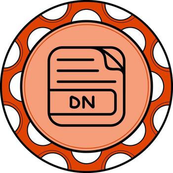 DN File Sophisticated Creative Graphic Feature vector