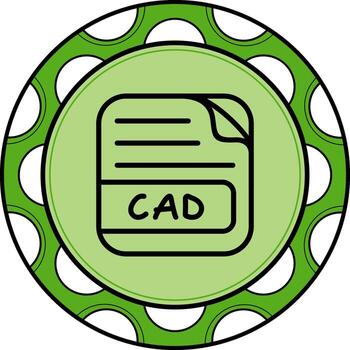 CAD File Professional Branding Art Element vector