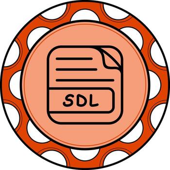 sdf archivo profesional web gráfico elemento vector