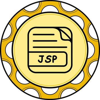 jsp archivo sofisticado creativo gráfico característica vector