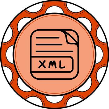 XML File Dynamic Web Art Feature vector