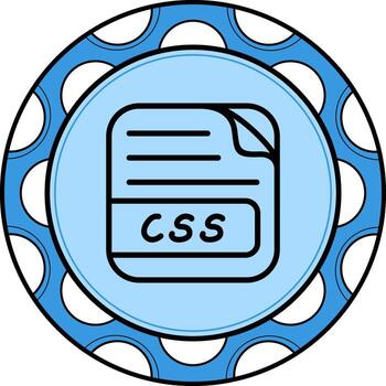 css archivo pulcro moderno gráfico formar vector