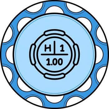 Hydrogen Custom UI Art Layout vector