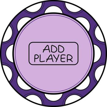 añadir amigo Delgado botón innovador marca gráfico objeto vector