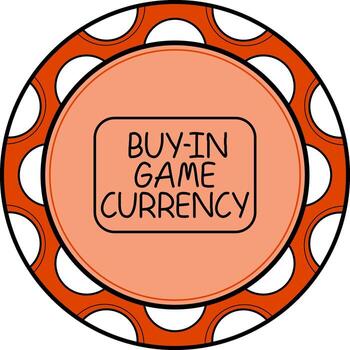 comprar en juego moneda Delgado botón innovador moderno diseño formar vector