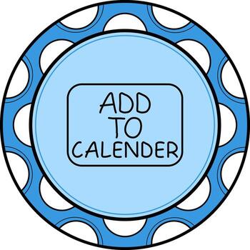 añadir a calendario Delgado botón prima creativo diseño elemento vector