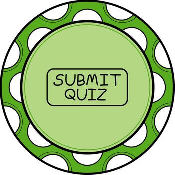 enviar examen Delgado botón profesional creativo Arte diseño vector