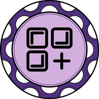 App Custom UI Art Layout vector