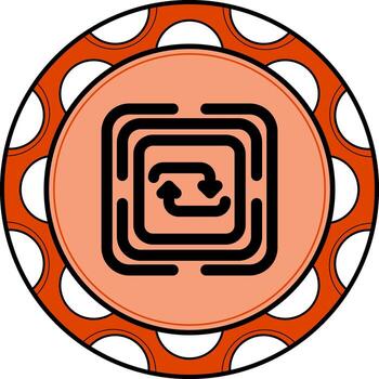 Repeat Innovative Branding Graphic Object vector