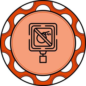 No Explosives Modern UI Graphic Feature vector