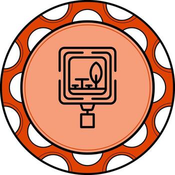 Rest Area Dynamic Web Graphic Object vector