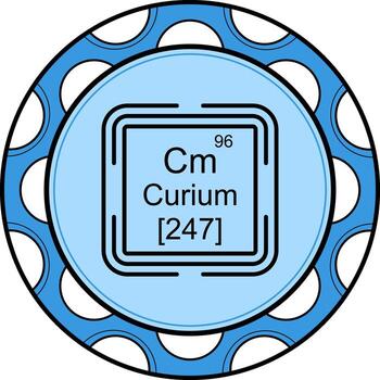 curio cuadrado refinado moderno diseño objeto vector