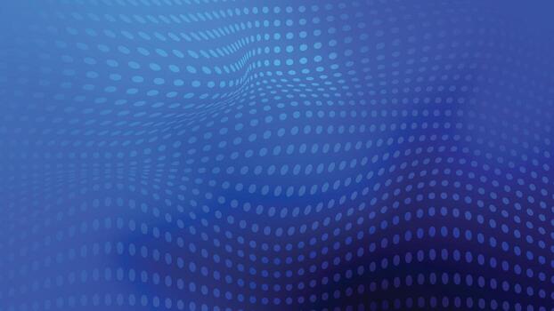 abstract blue background with dynamic dots vector
