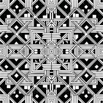 geométrico enrejado ornamento inspirado por Sumatra Songket patrimonio estilo, resumen decorativo modelo vector