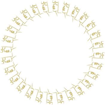 Woman face witchcraft frame. Halloween template. Simple template element for design, invitations vector