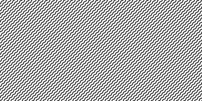 diagonal wavy lines seamless pattern vector