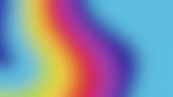 ljus färger strömma i abstrakt mönster över en slät yta video