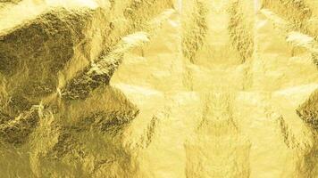 scintillante d'oro textures e modelli creare sbalorditivo visivo effetti video
