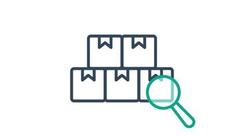 inköp ikon animation. animerad ikon relaterad till Produkter och Sök. lämplig för användare gränssnitt, förse visuell respons och Mer. alfa kanal, transparent bakgrund video