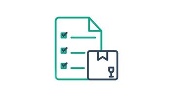 lager ikon animation. animerad ikon relaterad till anskaffning. lämplig för användare gränssnitt, förse visuell respons och Mer. alfa kanal, transparent bakgrund video