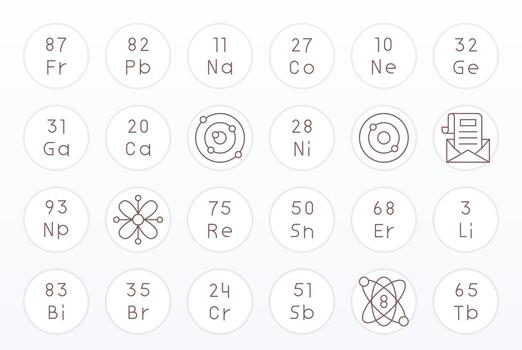 Delgado línea píxel alineado íconos desde periódico conjunto con 24 alto resolución íconos vector
