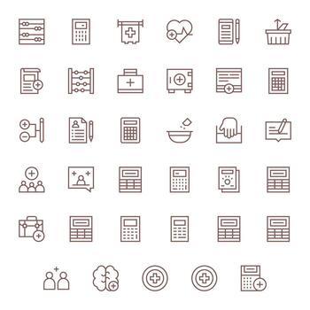 añadir icono repositorio conteniendo 35 regular línea alto resolución detalle mejorado gráficos vector