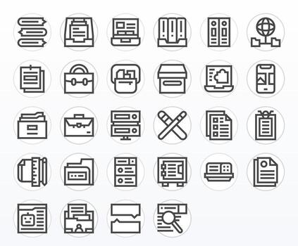 archivos gráficos presentando 28 negrita línea píxel Perfecto 256x256 diseños vector