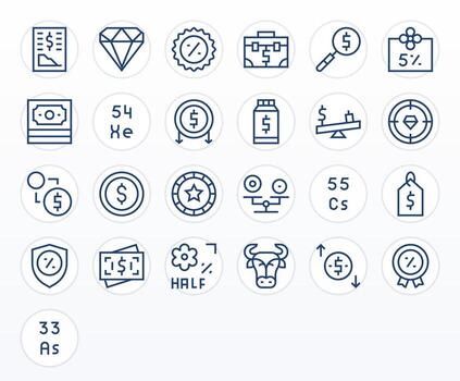 25 Regular Line Icons from Value in Retina Ready Pixel Aligned Quality vector