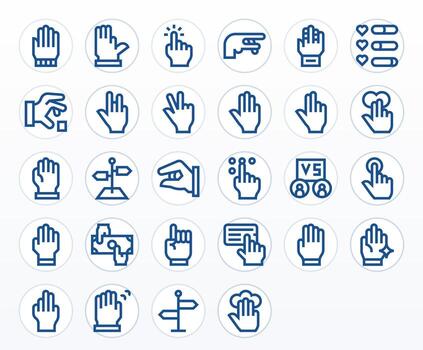 Bold Line Style Choose Icons with 28 High Resolution Display Perfect Designs vector