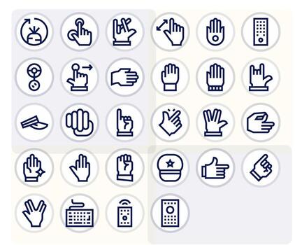 28 negrita línea píxel Perfecto íconos a la medida para mando 64 x 64 interfaz vector