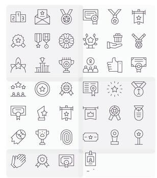 40 Thin Line Pixel Aligned Vectors for Recognition Theme