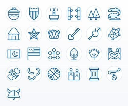 25 monitor Perfecto íconos temática alrededor simbolismo en alto resolución regular línea formato vector