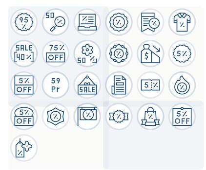 25 Regular Line Icons designed for Markdown in High Resolution Pixel Aligned format vector