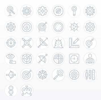 exactitud exclusivo conjunto presentando 32 Delgado línea píxel optimizado alto resolución íconos vector