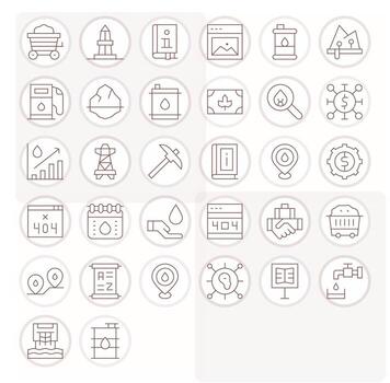 Resource Ultimate Package with 32 High Resolution Thin Line PIXEL Perfect Icons vector