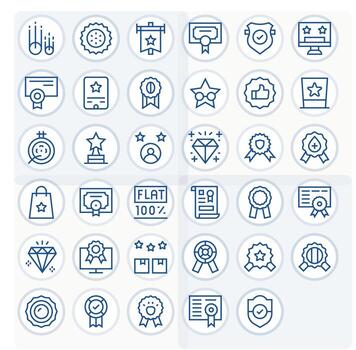 35 Regular Line Editable Icons for Quality Graphics vector