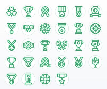 28 Bold Line Display Perfect Vectors for Laurel Theme