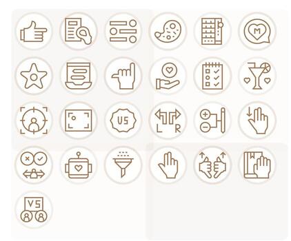 selección último paquete con 25 alto resolución regular línea editable íconos vector