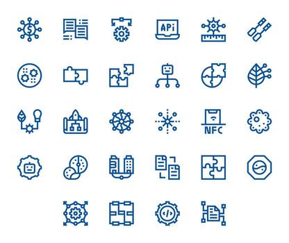 28 negrita línea monitor Perfecto 128x128 íconos desde integración suite vector