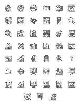 métrica icono biblioteca con 45 negrita línea alto resolución cuadrícula equipado diseños vector