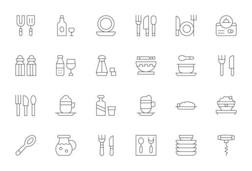 24 256x256 Delgado línea monitor Perfecto íconos para vajilla proyectos vector