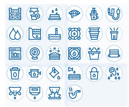 Desbordamiento 256x256 icono paquete con 28 negrita línea monitor Perfecto elementos vector