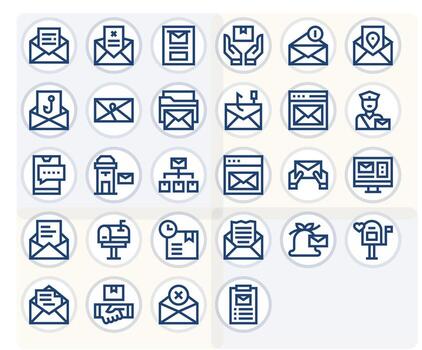 Mail Icon Repository containing 28 Bold Line 256x256 Display Perfect graphics vector