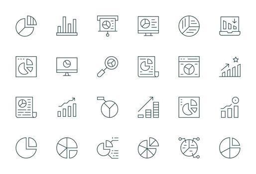 mercado compartir icono repositorio conteniendo 24 Delgado línea 256x256 píxel Perfecto gráficos vector