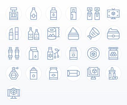 25 Regular Line Display Perfect Icons tailored for Product Design High Resolution interface vector
