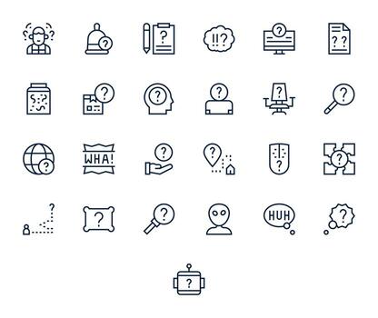 Unknown Comprehensive Bundle with 25 Pixel Optimized Regular Line High Resolution Icons vector