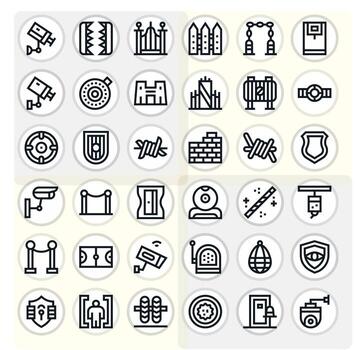 perímetro icono repositorio conteniendo 36 negrita línea 256x256 monitor Perfecto gráficos vector