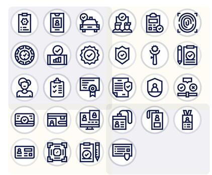 Verification Icon Repository containing 28 Bold Line 256x256 Editable graphics vector