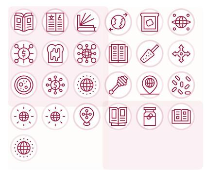 untado icono caja de herramientas presentando 25 editable 256x256 regular línea elementos vector